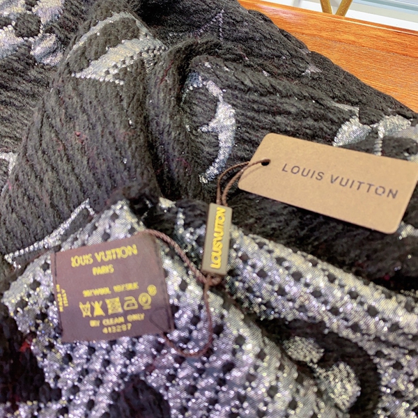 ブランドマフラー素材ディテール